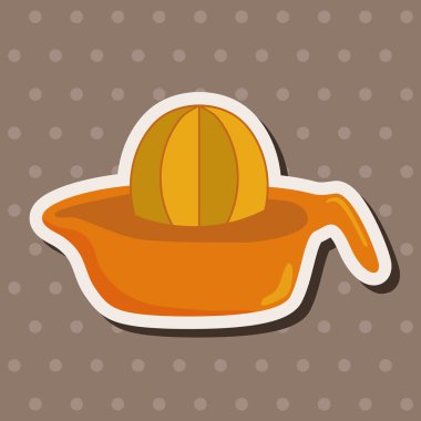 mutfak eşyaları meyve sıkacağı Tema öğeleri vektör, eps