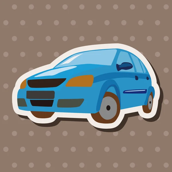 Transportation car theme elements vector,eps — Stock Vector