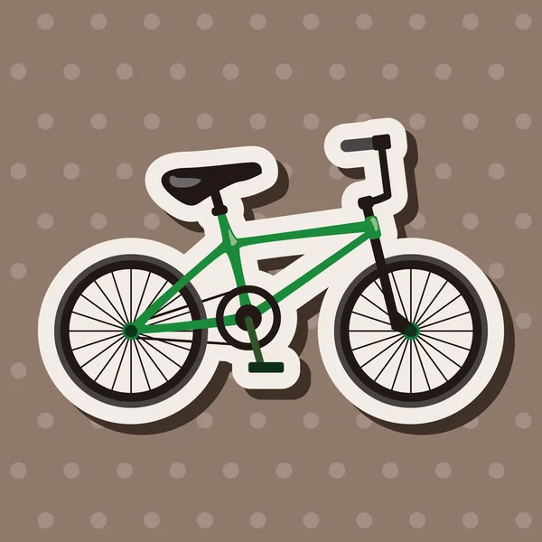 Fiets cartoon design elementen vector — Stockvector