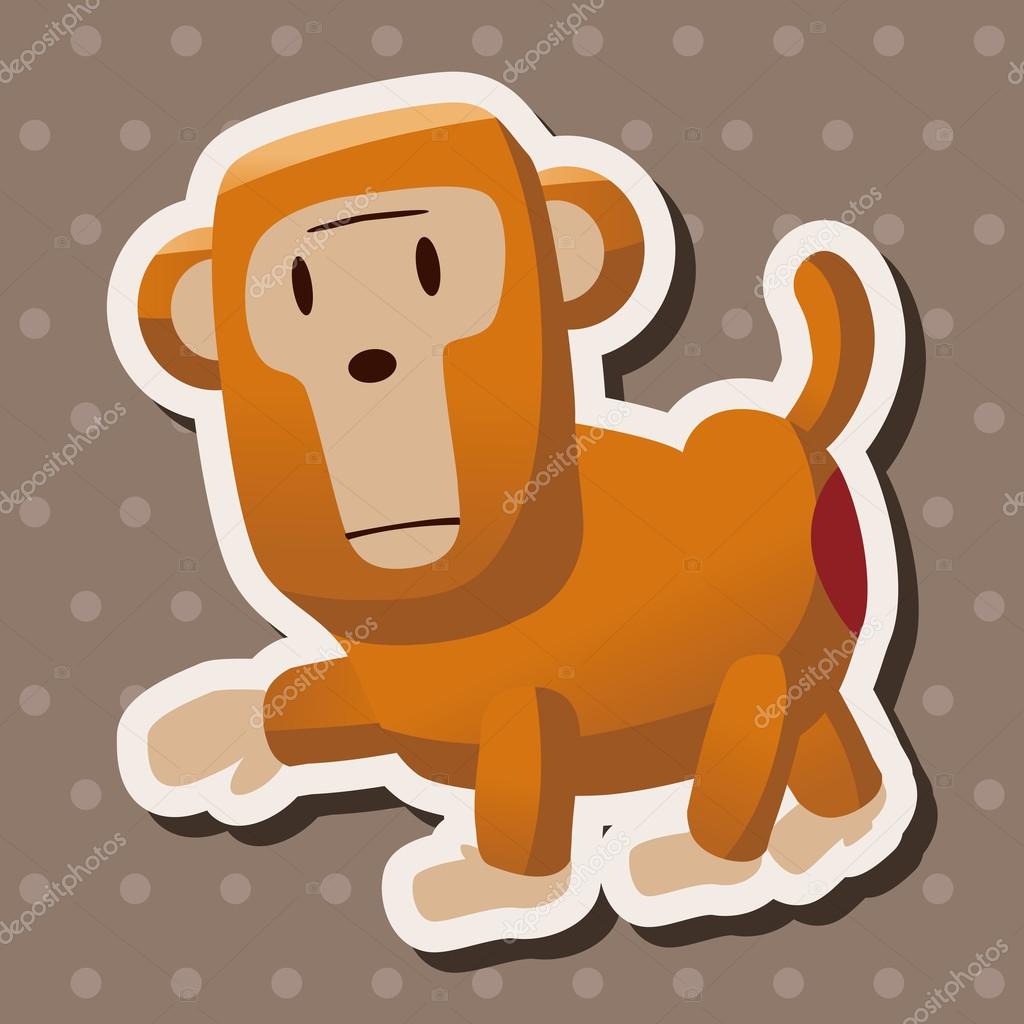 Macaco De Desenho Animado Alegre Arte Vetorial De Personalidade Alegre De  Primata Vetor PNG , Selva, Bonitinho, Animado Imagem PNG e Vetor Para  Download Gratuito