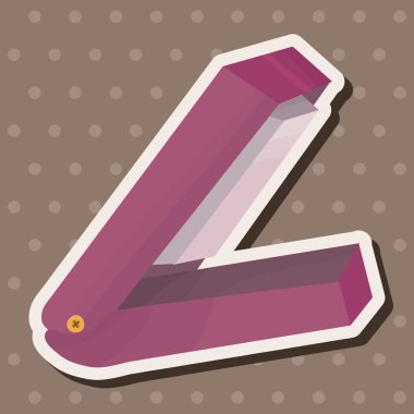 sabit zımba Tema öğeleri vektör, eps