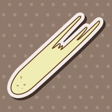 Boşluk göktaşı Tema öğesi vektör, eps