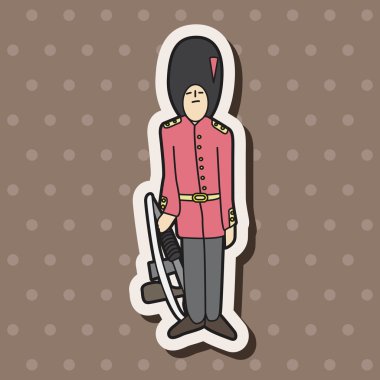 Kraliçe'nin Guard Tema öğeleri vektör, eps