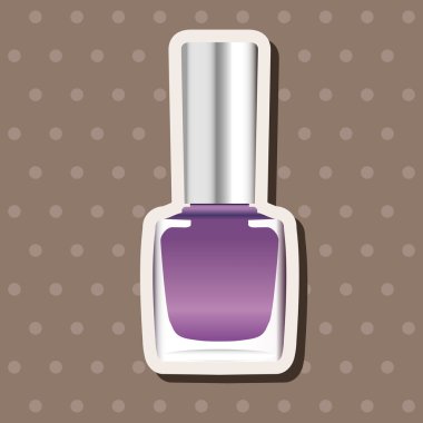 tırnak cilası Tema öğeleri vektör, eps