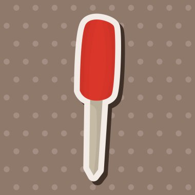 iş aracı tornavida Tema öğeleri vektör, eps