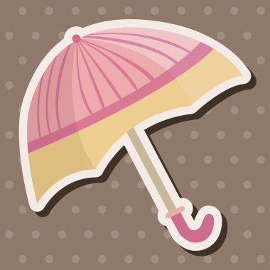 Şemsiye Tema öğeleri vektör, eps