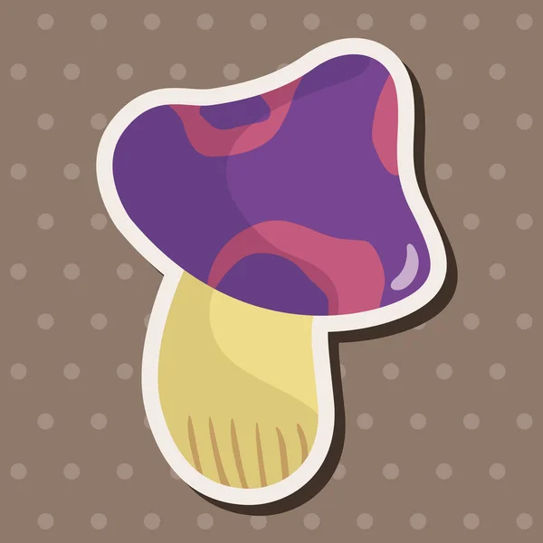 Mushroom cartoon thema elementen vector, eps — Stockvector