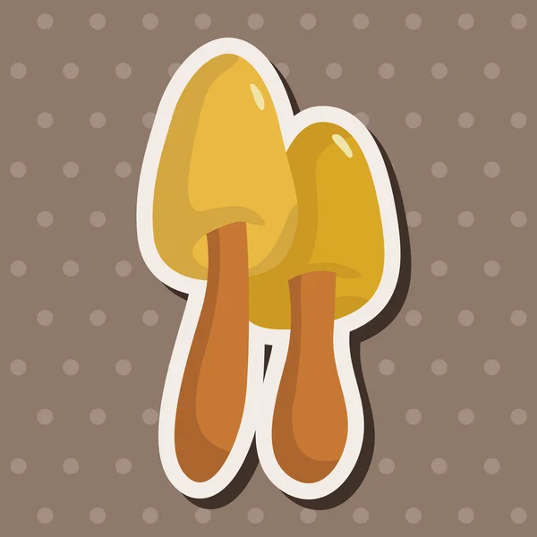 Mushroom cartoon thema elementen vector, eps — Stockvector