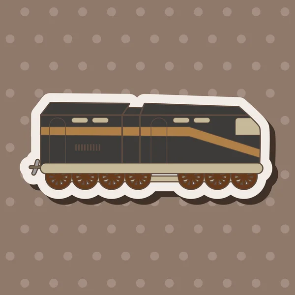 Transportation train theme elements vector,eps — Stock Vector