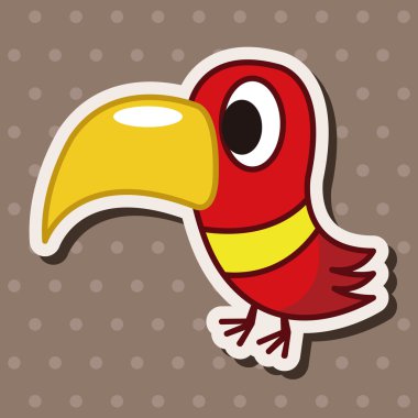 kuş çizgi film Tema öğeleri