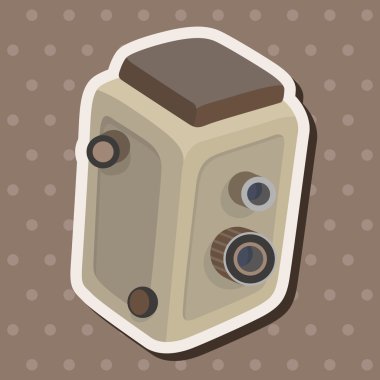 kamera Tema öğeleri vektör, eps