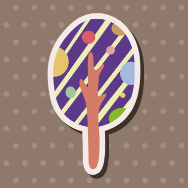 ağaç Tema öğeleri vektör, eps