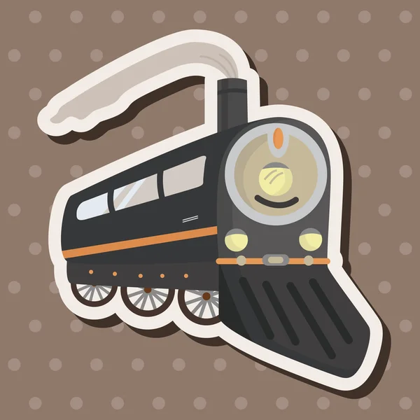 Transporte tren tema elementos vector, eps — Vector de stock