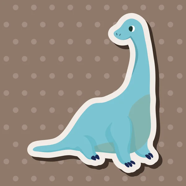 Dinosaur cartoon theme elements vector,eps — Stock Vector