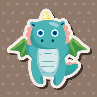 ejderha Tema öğeleri vektör, eps