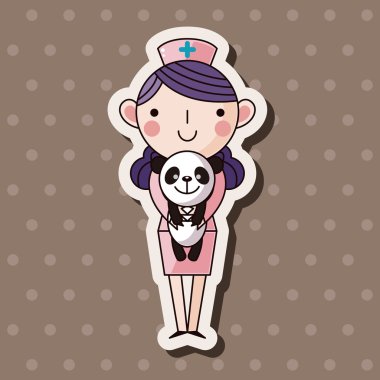 Veteriner Tema öğeleri vektör, eps