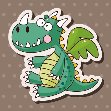 ejderha Tema öğeleri vektör, eps