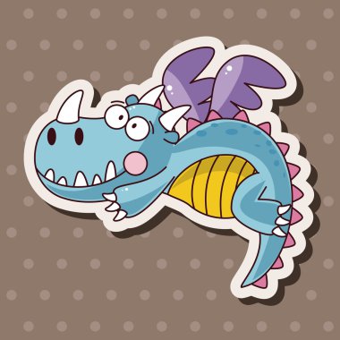 ejderha Tema öğeleri vektör, eps