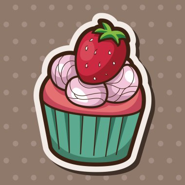 Dekorasyon kek Tema öğeleri vektör, eps10