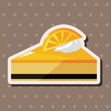 Dekorasyon kek Tema öğeleri vektör, eps10