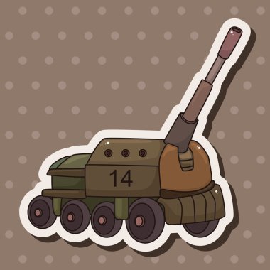 Tank Tema öğeleri vektör, eps