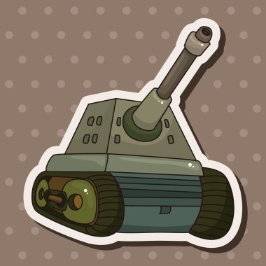 Tank Tema öğeleri vektör, eps