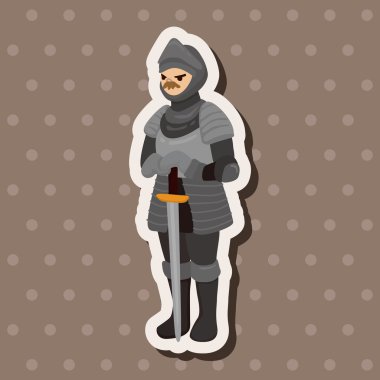 Şövalye Tema öğeleri vektör, eps