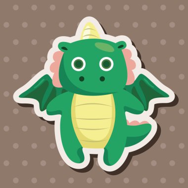 ejderha Tema öğeleri vektör, eps