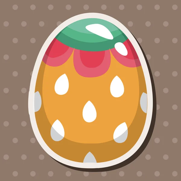 Easter egg theme elements background, eps10 — Vetor de Stock