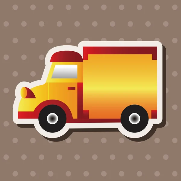 Éléments thème camion vecteur, eps — Image vectorielle
