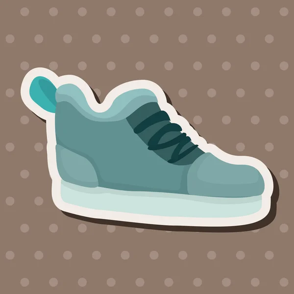 Zapato estilo tema elementos vector, eps — Vector de stock