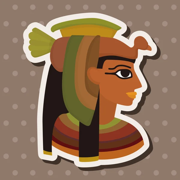 Pharaoh theme elements vector,eps — Stock Vector