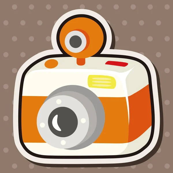 Camera theme elements vector,eps — Stock Vector