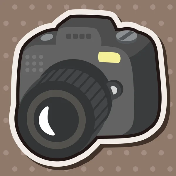 Camera theme elements vector,eps — Stock Vector