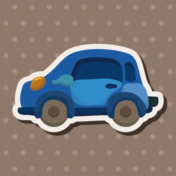 Transporte coche elementos temáticos — Vector de stock