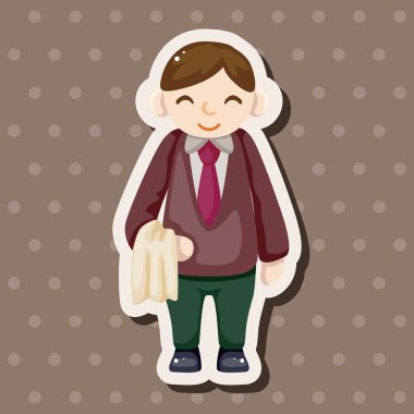 Garson Tema öğeleri vektör, eps