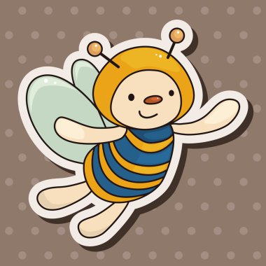 Arı çizgi film Tema öğeleri