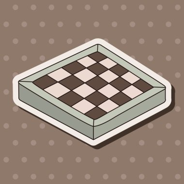 satranç tahtası Tema öğeleri 