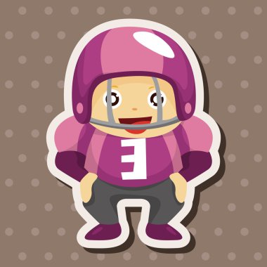 Futbol oyuncu Tema öğeleri