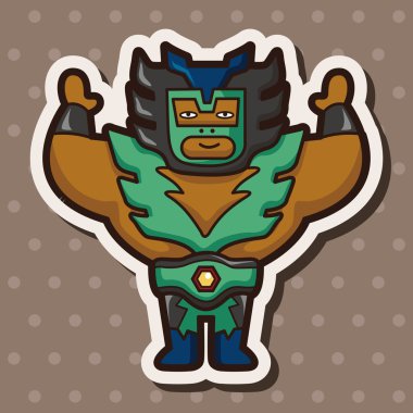 Güreşçi Tema öğeleri 