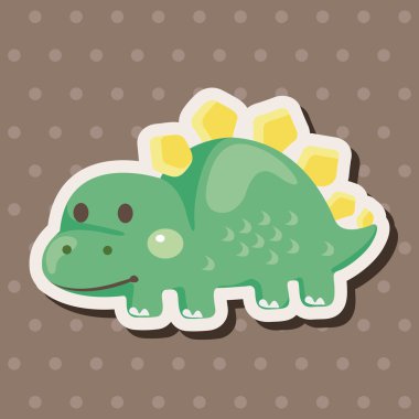 dinozor çizgi film Tema öğeleri