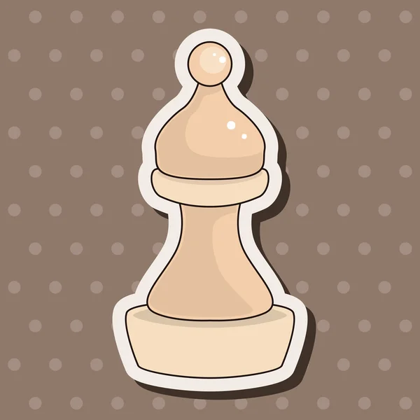 Éléments de thème d'échecs — Image vectorielle