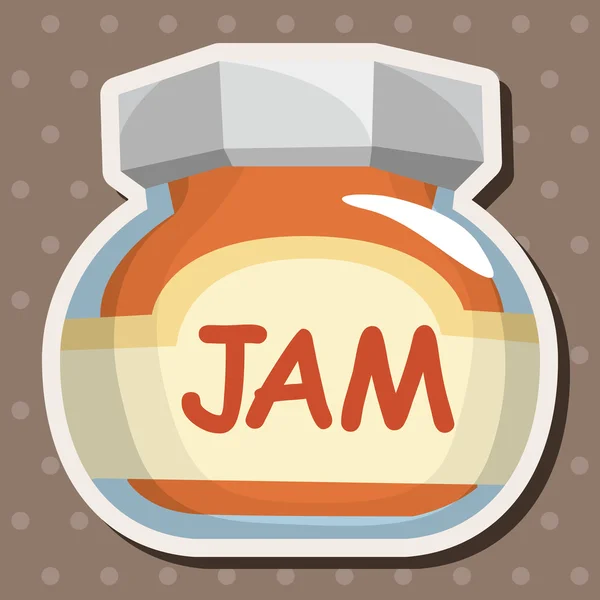 Jam theme elements — Stock Vector
