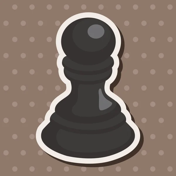 Éléments de thème d'échecs — Image vectorielle