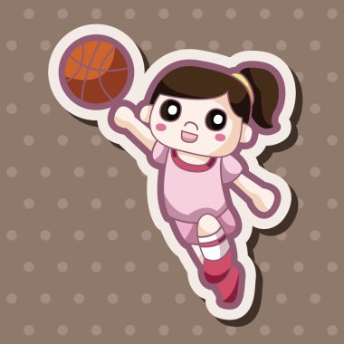 Basketbol oyuncu Tema öğeleri 