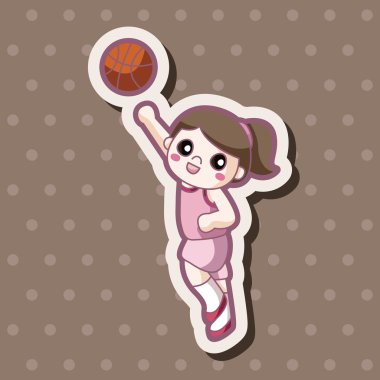 Basketbol oyuncu Tema öğeleri 