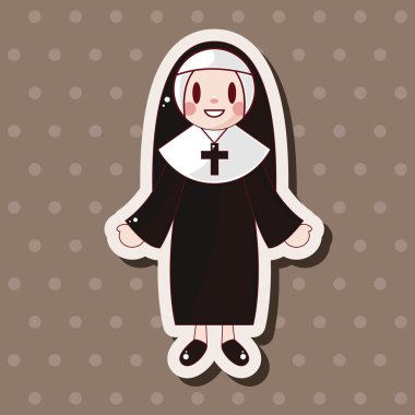 Papaz ve rahibe Tema öğeleri