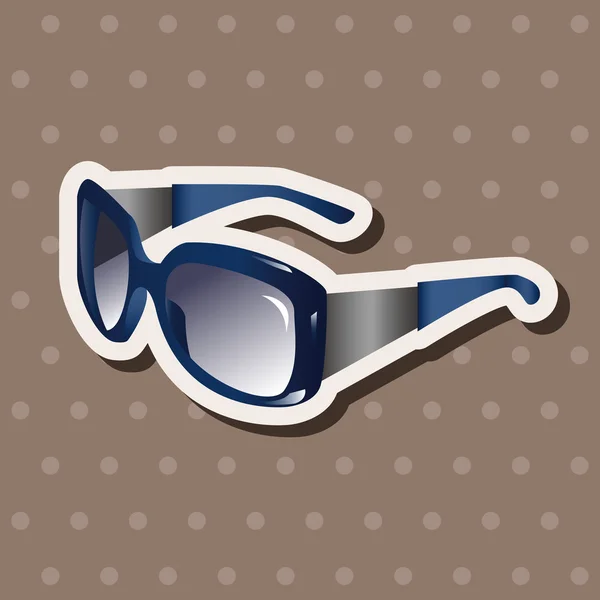 メガネのテーマの要素 — ストックベクタ