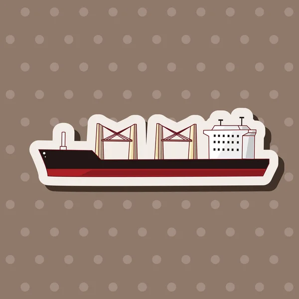 Transport bateau thèmes éléments — Image vectorielle