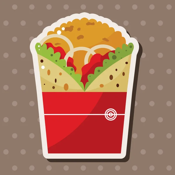 チキンのラップサンドストックベクター ロイヤリティフリーチキンのラップサンドイラスト Depositphotos チキンのラップサンドストックベクター ロイヤリティフリーチキンのラップサンドイラスト Depositphotos